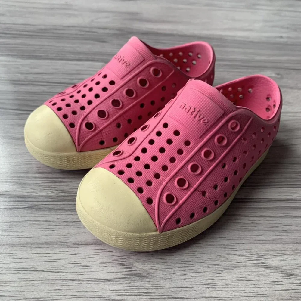 Native Jefferson Pink Sneaker Sandals